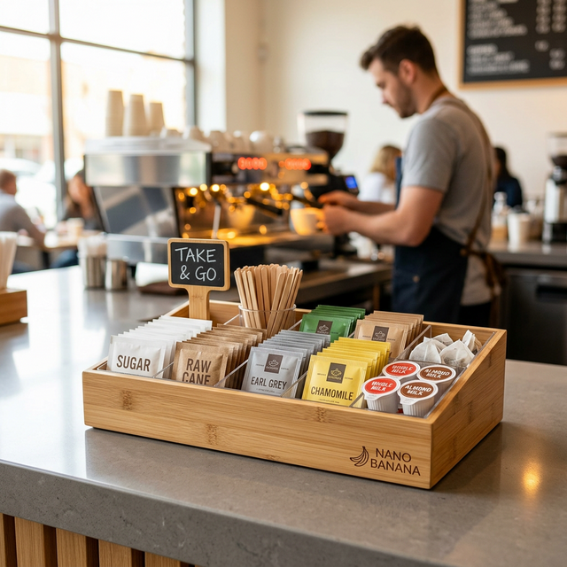 Condiment- und Kaffee-Organizer