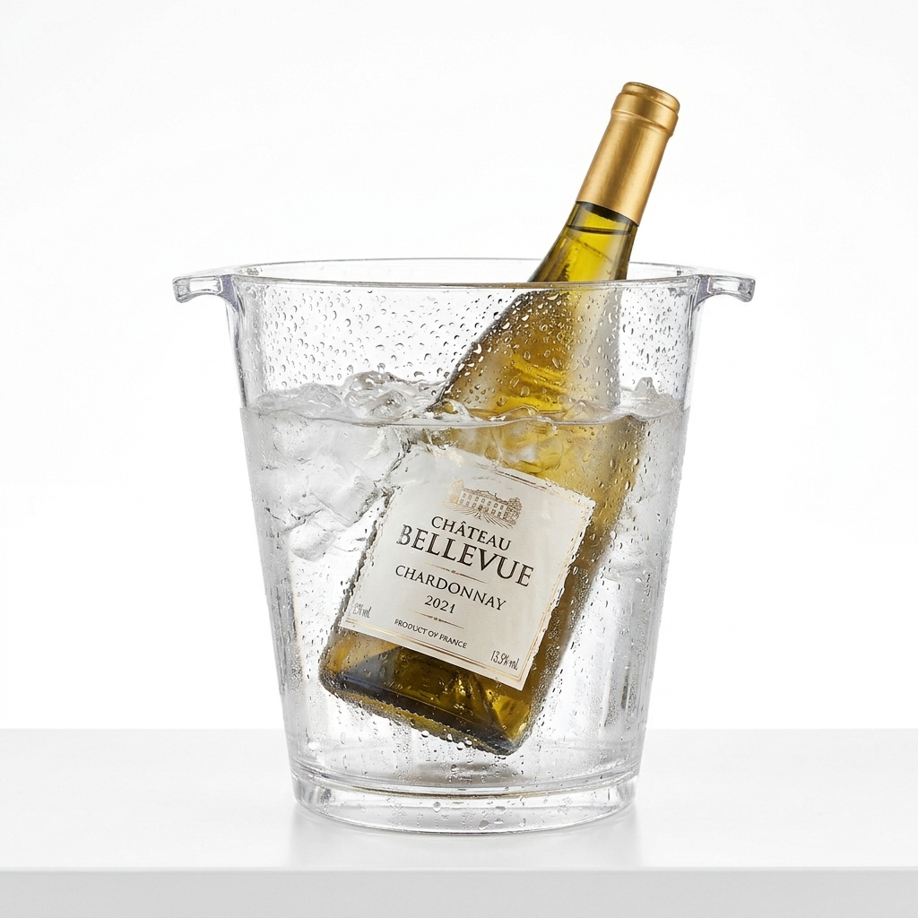 Eleganter Kunststoff-Weinkühler für Gastronomie und Events