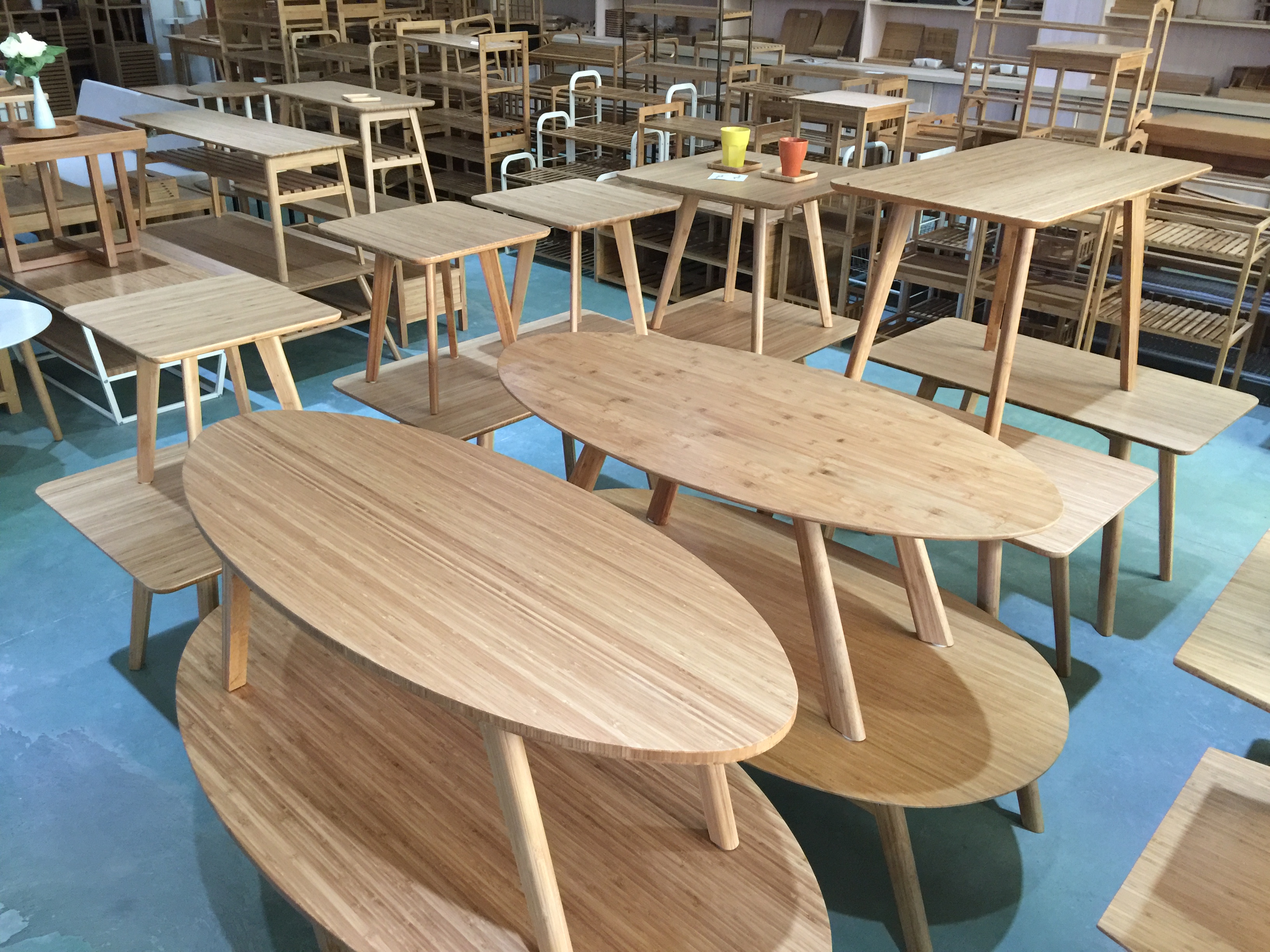 Bambus Möbel Ausstellung