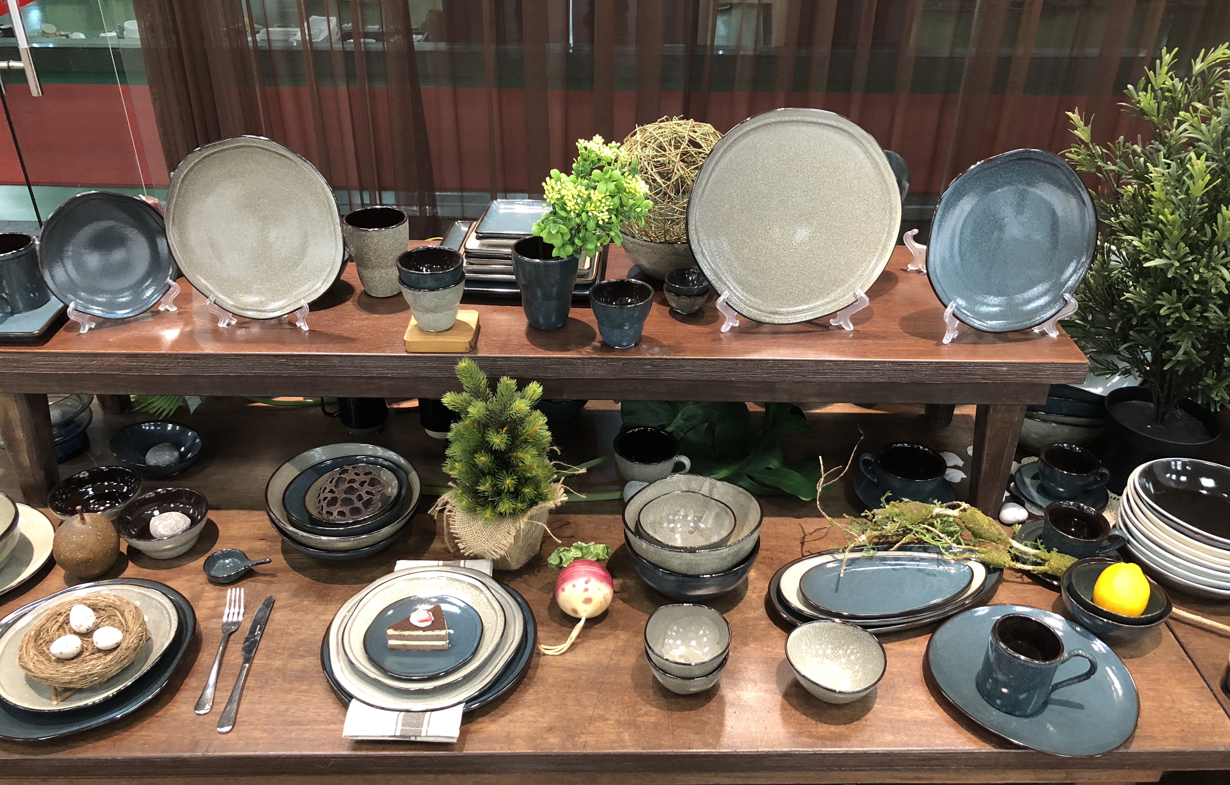 Keramik Geschirr Tischdeko Modern